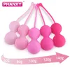 Яйца/пули phanxy 3/6pcs kegel balls vagina gatine cright machine вибратор яичные секс -игрушки для женской мышцы сжимаются гейша взрослые 230509