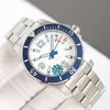 Bekijk mannen luxe horloge 44 mm gele rode wijzerplaat automatische mechanische beweging roestvrijstalen armband horloges van hoge kwaliteit waterdichte polshorloge montre de luxe