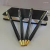 Metal Pens 150pcs /Lot'ta şirket markanız ve logonuzla sergi özelliği için ücretsiz şeyler örnekler