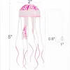 Dekorationer 10st Simulering Artificial Jellyfish Glowing Effect Aquarium Decoration Fish Tank Ornament Decor Accessory