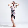 Stage noszenie łacińskie ubrania taneczne nowoczesne konkurs balowy sukienka profesjonalna odzież rumba ubrania tango trening Dwy7617