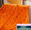 Boutique Blankets Soft Plush Warm Blanket Home Sofa Bed Office Rug Designer Letter Travel Blanket