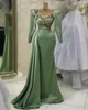 ASO EBI 2023 Арабские бисера -кристаллы платье PROM PROD MAREREMAIL SEXER Evening Formal Party Second Prespeption Grentle Goods Gowns Dreses Robe de Soiree SH0155