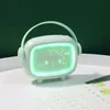 Orologi Accessori Altro LED Angelo digitale Sveglia Luce notturna Elettronico Casa Comodino Camera da letto Bambino Smart Voice Wake-up Desktop