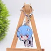 Porte-clés Longes 100pcsLot des centaines de styles acrylique porte-clés Anime porte-clés de haute qualité Chibi pendentif porte-clés accessoires 230508