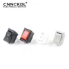 NOWOŚĆ 10 szt./Partia KCD11 2 PIN 10x15 mm Mini przycisk Przełącznik SPST 3A 250V AC Snap-in On/Off Boat Rocker Switch 1 Black Red White Grey