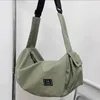 Borse da sera Harajuku Techwear Canvas Streetwear Hiphop Sling Estetico Uomo Gotico Crossbody per donna Borsa a tracolla Bolsas Feminina