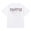 デザイナーファッション衣類 Tシャツ Tシャツトレンディ Trapstar 赤迷彩レタープリントピュアコットンルーズカップル半袖 Tシャツ下敷き高級カジュアルコットン Streetwe