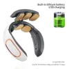 Andra massagesartiklar Huvud Intelligent Neck Massager 15 nivåer TENS Electric Impulse Wireless Cervical Relaxation Relief Pain Health Care 230508