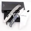 Messen JUFULE New Ad20.5 Shark Ceramic Bearing Titanium Handle D2 Mark AUS10A Folding Tactical Camping Hunting EDC Tool Utility Knife