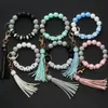 Keychains Lanyards LOVE chain Silicone Ring Bracelets Ins Lovely Cute Multistyle Wristlet Chain Wallet ring Jewelry Gift 230508