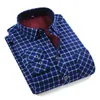 Męskie koszule plus rozmiar 4xl 2023 Plaid Flannelowa koszula miękka wygodna wiosna męska szczupła fit Business Busines