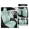 Car Seat Covers Accessories Er For Tesla Model Y/S High Quality Leather Custom Fit 5 Seaters Cushion 360 Degree Fl Ered 3 Only Made Dh7Fv