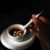 Coffee Art Needles 1pcs stainless steel coffee pull needle barista professional coffee latte coffeeware coffee needles pen art coffee kitchen decoration P230509