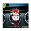 Other Exterior Accessories Car Air Outlet Freshener Per Diffuser Dried Flower Fragrance Interior Decoration Drop Delivery Mobiles Mo Dh52D