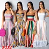 Kvinnors jumpsuits Rompers Hirigin Summer 2023 Kvinnliga damer Jumpsuit randig avslappnad ärmlös Romper Plus Size S-XXL