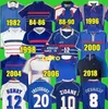 1996 1998 2006 Retro ZIDANE tröjor jorkaeff Henry Trezeguet fotboll Fransk POGBA GRIEZMANN fotbollströja KANTE GIROUD maillot fot camiseta de fuda 82 84 88 02 04 10