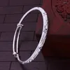 Bangle Fashion Full Sky Star Justerbara hårda armband Push-Pull Buckle Design Women's Charm ity smycken Tillbehör