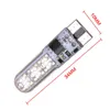 Novo T10 W5W RGB LED BULBO 6SMD COB CANBUS RGB 5050 CAR