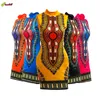 Etnische kleding Afrikaanse jurken voor vrouwen feest cosplay kostuum mouwloze hip wrap elastische dashiki print bazin robe Afrikaine dames kleding 230510