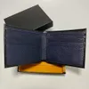 man brand wallet luxury business card holder thin cardholder fashion handbag red blue leather fold pocket card holder passport bag5491682