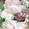 Set di scatole combinate artificiali di fiori decorativi per bouquet da sposa, centrotavola, composizioni, decorazioni per la tavola di addio al nubilato