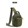 Mochilas Pacote de Mochila Militar Militar Laser Molle Mólaes do Exército à prova d'água Mochila 900D EDC Pacote Caminhada ao ar livre Pesca de acampamento Saco de peito P230510