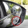 Nuovo 2 pezzi cornice rotonda convesso specchio per punti ciechi specchietto retrovisore ausiliario per auto specchietto retrovisore grandangolare regolabile a 360 gradi