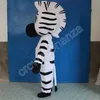 Nowy dorosły piękny kostium maskotki Zebra Karnawał odzież Anime Halloween Adcharacter Stroje