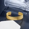 Bangle simplesmente estilo manguito de abordagem de moda de moda punk banges argent para garotas festas de luxo jóias presentes