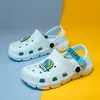 Pantofola Zoccoli per bambini Dinosauro dei cartoni animati Ragazzi Ragazze Sandali Scarpe estive in EVA Morbide pantofole da spiaggia per ragazzo 230510