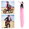 Motorfietshelmen Ski decor Bow Tail Pink Truck Accessoires Haar paardenstaart Dekken Warhawk