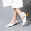 Sandalias Zapatos de mujer de moda de marca de lujo Zapatos de verano elegantes con punta estrecha para mujer Sandalias de mujer con pie de huevo Calzado de marca para mujer 230509