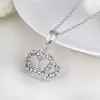 Colares pendentes Voq Fashion Full Crystal Crown for Women Princess Chain Chain Jewelry Party Gifts Wholesale