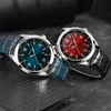 Armbandsur Yazol Fashion Business Men's Quartz Watch Glow-in-Dark Calender Waterproof Belt Watchwristwatches