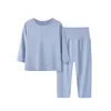 Pyjamas Kinder Pyjamas Sets Baby Jungen Mädchen Baumwolle Langarm T-shirt Hose Mädchen Kleidung Herbst Nachtwäsche Anzug 230409 230509