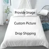 Bedding Sets Luxury 3D personalizada Personalização Impressão 23pcs Conjuntos de travesseiros de cover de edredão confortáveis ​​Euusau tamanho 230510