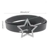 Ceintures Cowgirl Taille Chaîne Casual Star-Buckle Vintage Ceinture Lady Ceinture Goutte