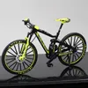 Nouveauté Jeux 1 10 Mini Alliage Vélo Moulé Sous Pression Modèle Doigt Montagne Miniature En Métal Vélo De Course Jouet Simulation Collection Jouets pour enfants 230509