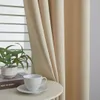 Curtain Modern Blackout s Solid Color For Living Room Window Treatment Drapes Custom Grey Bedroom Home Decoration 230510