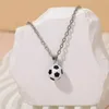 Ingénieux Football Basketball Pendentif Hommes Collier En Or Designer Sud-Américain Alliage Argent Plaqué Mode Football Chokers Colliers Bijoux pour Homme Cadeau