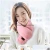 Bandanas Chargeable Heating Scarf Mas Heated Scarves Christmas Gift For Men And Women Soft Cozy Neck Wrap Winter Warmin Drop Deliver Dhs4I