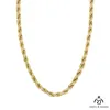 Commercio all'ingrosso 10k 14k 18k collana a catena in oro con borchie naturale vero diamante 10 mm 18-26 pollici 14k oro catena a corda con diamanti