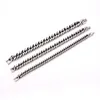 Charm Bracelets Men Bracelet 12MM&21CM Chains & Links Steel&Black Color Stainless Steel For Bangle Male Accessory Wholesale