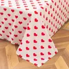 Постилочные наборы Kuup Strawberry Set Double Sheet Soft 34pcs Beded Cover Cover Queen King Size Secorter S для дома 230510