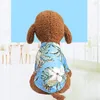 Chien vêtements animaux de compagnie été cocotier ananas mignon Hawaii plage chemise Blouse vêtements fournitures pour animaux de compagnie