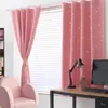 Curtain Pink Kids Boy Girls Window Curtains Room Thermal Insulated For Bedroom Home Decor