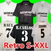 2001 2002 2003 2004 2005 ZIDANE Centenary soccer jerseys FIGO HIERRO RONALDO RAUL CAMBIASSO ReAl Madrids classic retro vintage football shirt