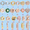 925 Sterling Silver Charms voor Pandora Jewelry Beads Rose Gold Bee Vijfpuntige Star Clasp Fixed Clasp