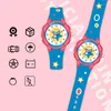 Zegarek Kreatywny kolorowy zegarek dla kobiet Lady Wristwatch Elegancki damski zegarki Student Sport Waterproof Relogio feminino